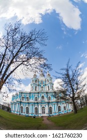 Smolny Cathedral 1835. Architect Bartolomeo Francesco Rastrelli