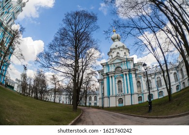 Smolny Cathedral 1835. Architect Bartolomeo Francesco Rastrelli