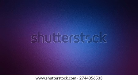A smooth abstract background featuring a deep purple to blue gradient with a bright central light source creating a soft glow effect.