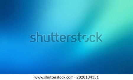 A smooth abstract gradient background featuring shades of blue and green with subtle light rays emanating from the center.