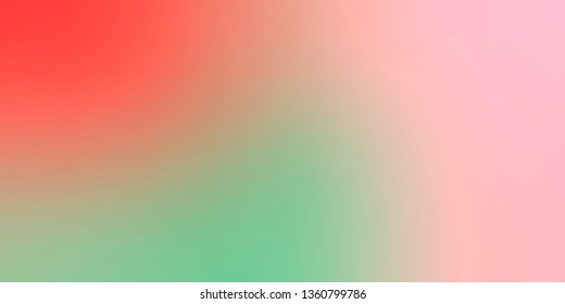 Smooth and blurry colorful gradient mesh background. Vector illustration with bright colors. Easy editable soft colored vector banner template. Premium quality - Shutterstock ID 1360799786