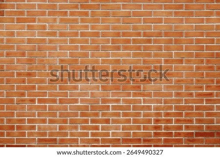 Smooth brick wall pattern background