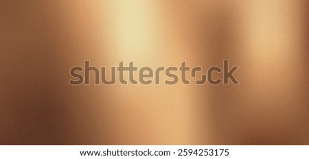 a smooth, brushed bronze gradient surface. 