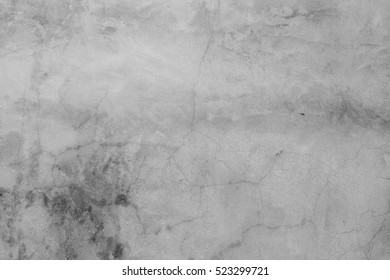 Smooth Cement Wall Texture Background With More Hairline Cracks