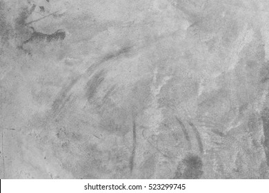 Smooth Cement Wall Texture Background With Hairline Cracks And Dark Strokes