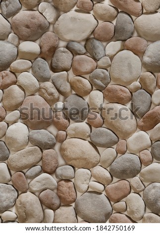Smooth cobblestone (bitmap material for designers)