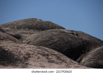 Smooth And Curved Rock Formation