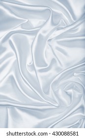 Smooth elegant grey silk or satin texture can use as background