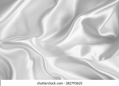 Smooth Elegant White Silk Background Stock Photo (Edit Now) 60206539