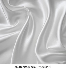 Smooth Elegant White Silk Wedding Background Stock Photo 190083473 ...