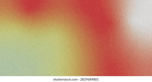 Smooth gradient background featuring soft transitions between yellow green and red hues