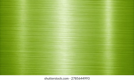 Smooth gradient texture of green metallic fabric under soft lighting