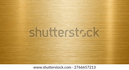 Smooth gradient texture of a light golden metallic surface under soft lighting