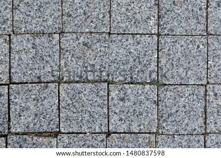 Smooth grey granite tile, background with grunge texture