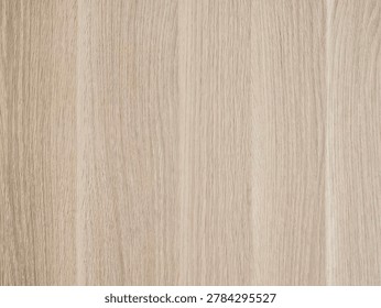Smooth light oak surface with subtle vertical grain and warm neutral tone, natural veneer finish for furniture