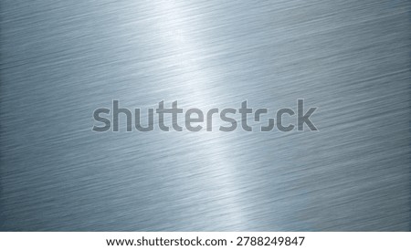 Smooth metallic surface with subtle brushed finish and reflective light lines
