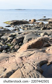 Smooth Outcrop In The Archipelago