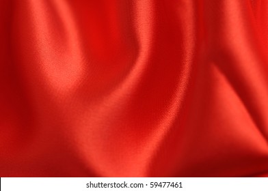 Smooth Red Satin