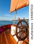 Smooth sailing on a classic schooner with a close view of the captain