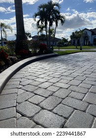 Smooth Sealed Concrete Paver Closeup - Shutterstock ID 2239441867