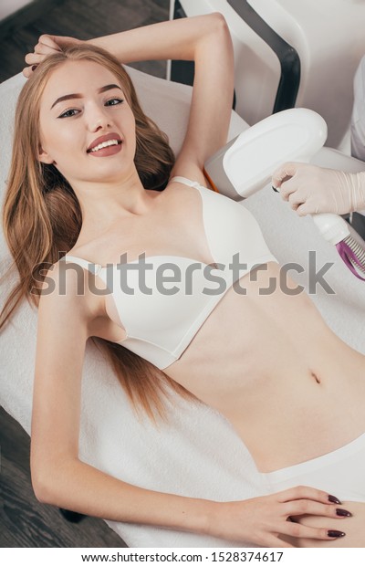 Smooth Skin Under Arms Woman On Stock Photo Edit Now 1528374617
