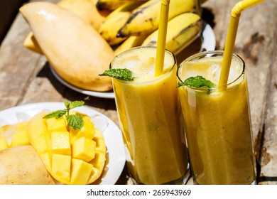 Smoothie Mango And Banana