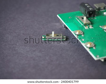Smt slider potentiometer for surface mount devices. Mini slide potentiometer.