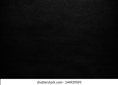 Snake Skin Black