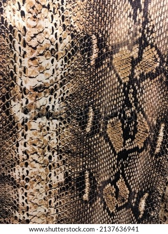Snake Skin Seamless Patterns set, skirt fabric texture

