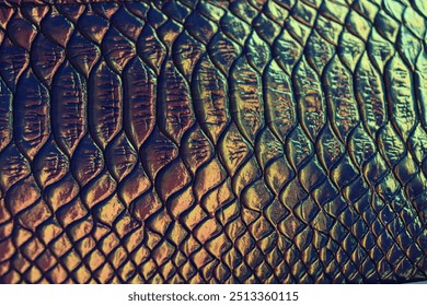 Snake skin texture. Holographic effect. - Powered by Shutterstock