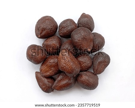Snakefruit also known as Salak in Indonesia, scientifically classified as Salacca zalacca, is a species of fruit traditionally farmed in Indonesia and other Southeast countries in Asia