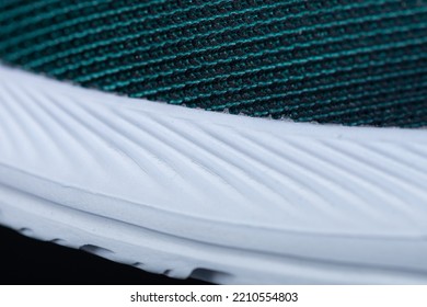 Sneakers Sport Shoe, Stitching Detail On Sport Shoes, Background Texture