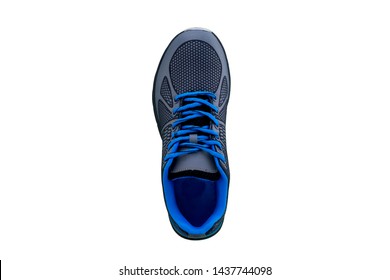 Sneakers. Sport Shoes On A White Background Top View