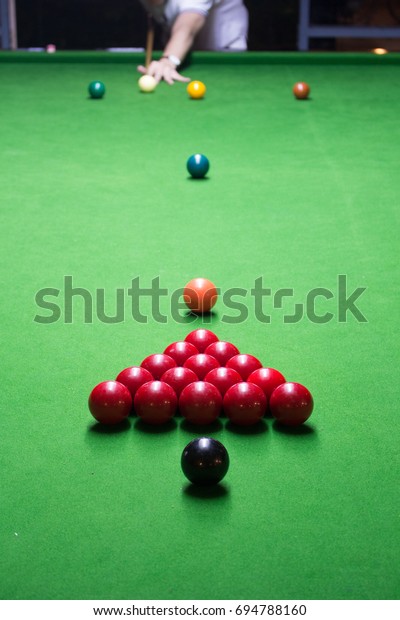 How Do You Set Up A Snooker Table : Fg Bradley S Expert Tips Spotting And Lining Your Pool Or Snooker Table : Inside the cushions) away from the baulk cushion.