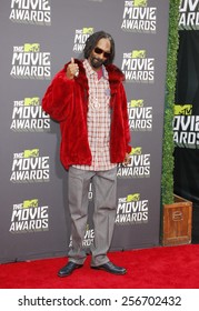 Snoop Lion At The 2013 MTV Movie Awards Held At The Sony Pictures Studios In Los Angeles, United States, 14/04/13. 