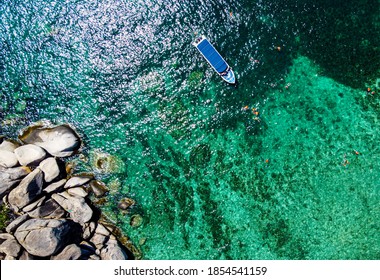 Snorkelling Boat Blue Sea Water