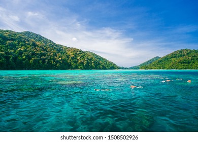 Snorkelling In The Surin Islands Thailand