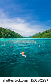 Snorkelling In The Surin Islands Thailand