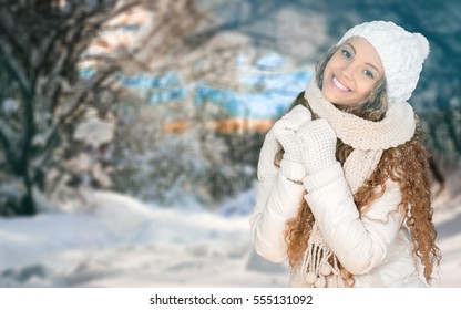 Snow.