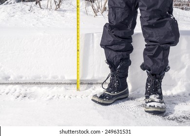 snow pants and boots