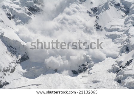 snow avalanche
