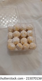 Snow Ball Cookies Served On Idul Fitri Day Or Lebaran