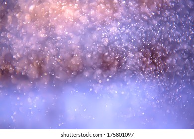 Snow Bokeh.