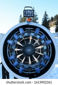 A Snow Cannon In Detail