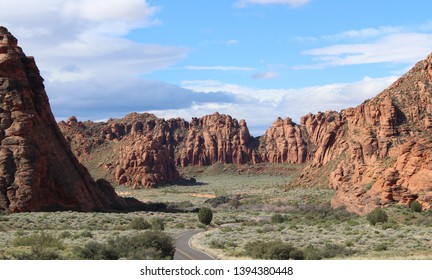 At Snow Canyon State Park