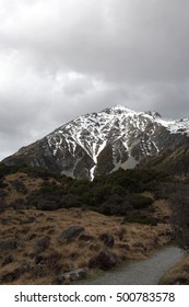 snow capped mountain
