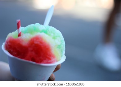 Snow Cone In Summer