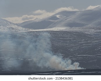 Snow Covered Mountains - Cairngorms