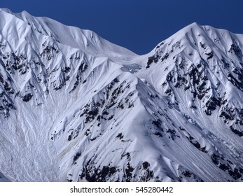 Snow Covered Mountains Glacier Ocean Cruise Rocks Ice Cap