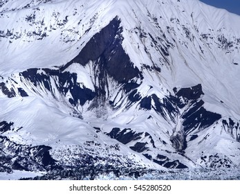 Snow Covered Mountains Glacier Ocean Cruise Rocks Ice Cap